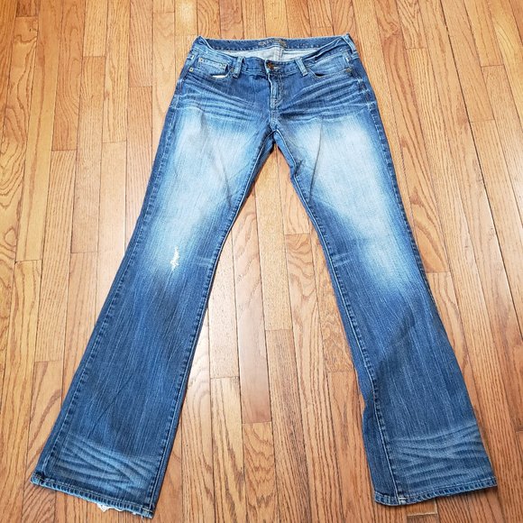 Express Denim - EXPRESS BOOT CUT JEANS - 8 LONG